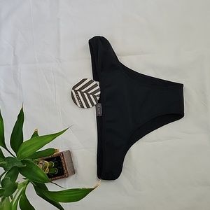 NWT Salinas Black Bikini Bottoms